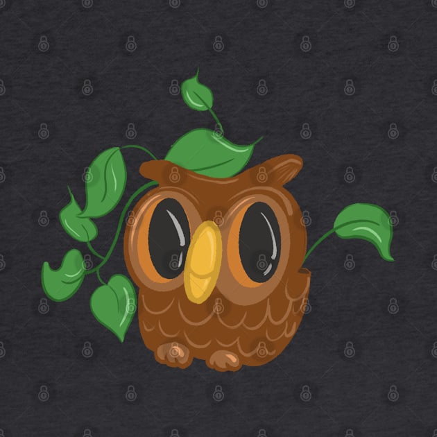 Kitch owl flower pot by AmyNewBlue